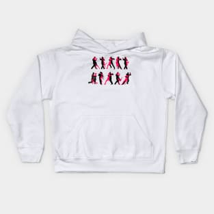 Ballroom Couples Kids Hoodie